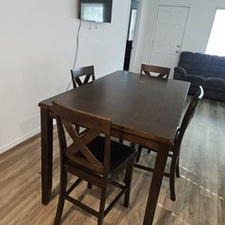 Dining Table 4 Chairs