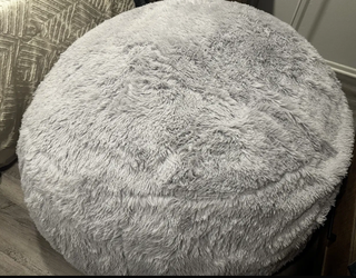 Giant 5 ft Foam Bean Bag Chair with 2 Covers