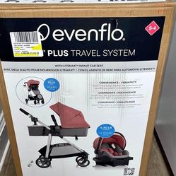 Omni Plus Modular Travel System with LiteMax Rear-Facing Infant Car Seat