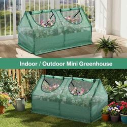 4 ft. W x 2 ft. D x 2 ft. H Portable Mini Greenhouse Kit
