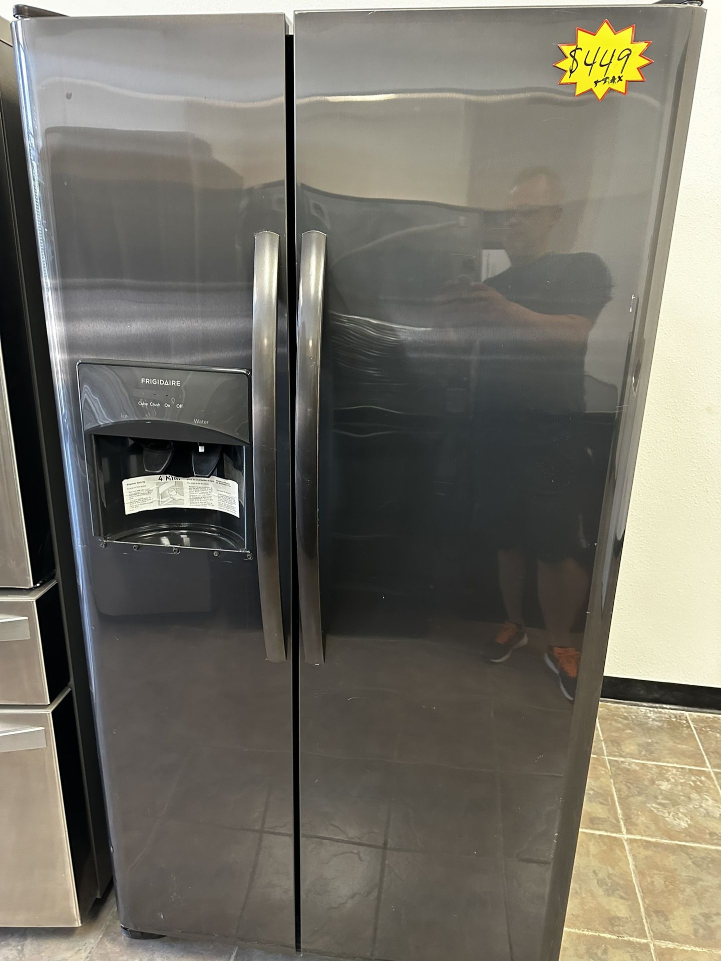 Black Stainless Steel Frigidaire Refrigerator,All Products : American Fashion Style Bags On Sale
