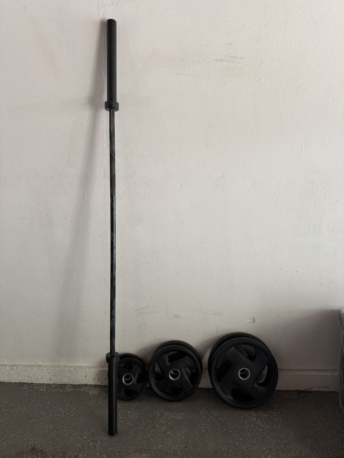 Olympic Bar And Weights For Sale!!!