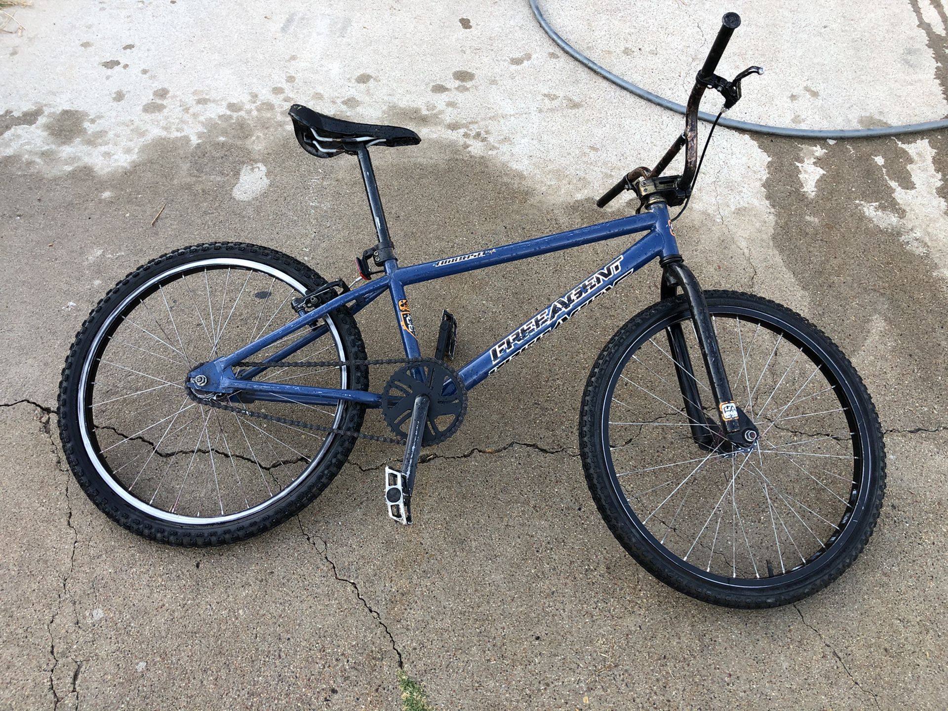 24 inch bmx cruiser free agent