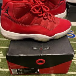 Jordan 11 Win Like 96 Size 12 