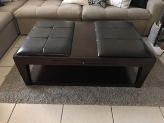 Coffee table and one side table