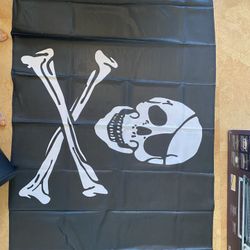 Jolly Roger/ pirate flag. (Large)
