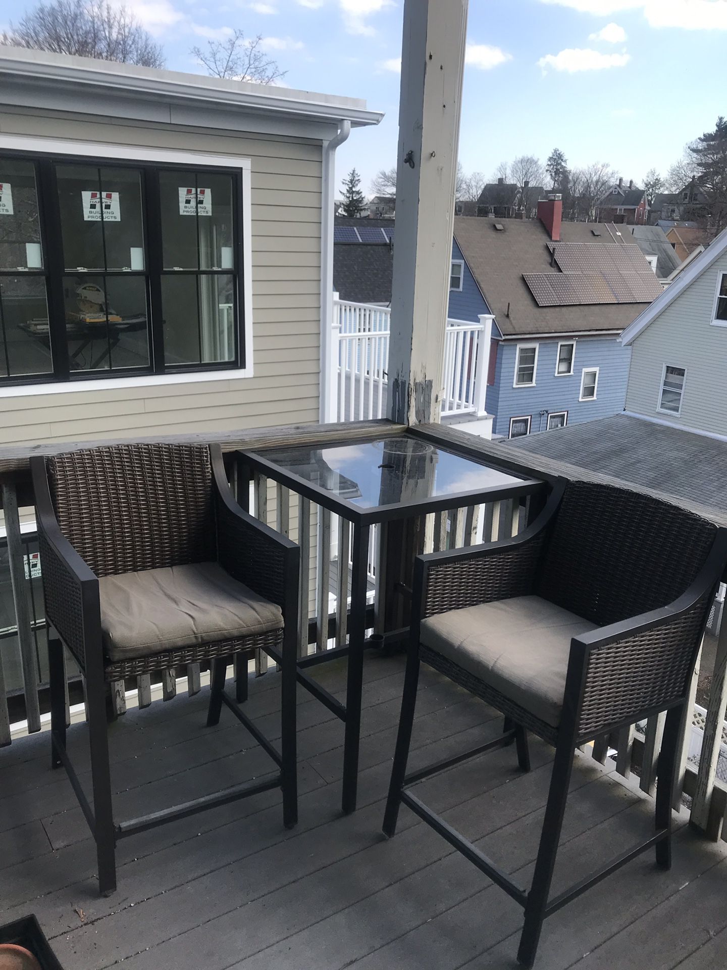 Theshold 4 Pieces Patio/Terrace furniture