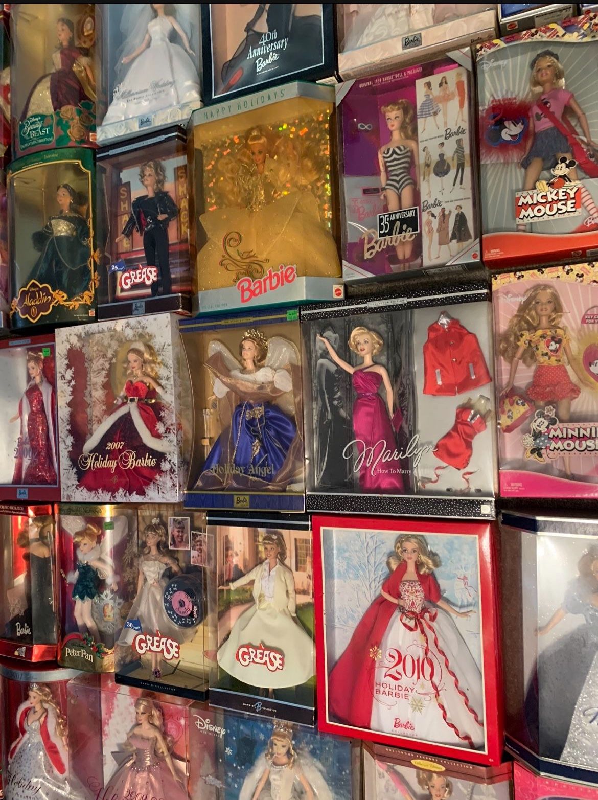25 Year Old Rare Barbie Collection.