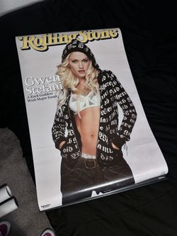 Gwen Stefani Rolling Stone Poster