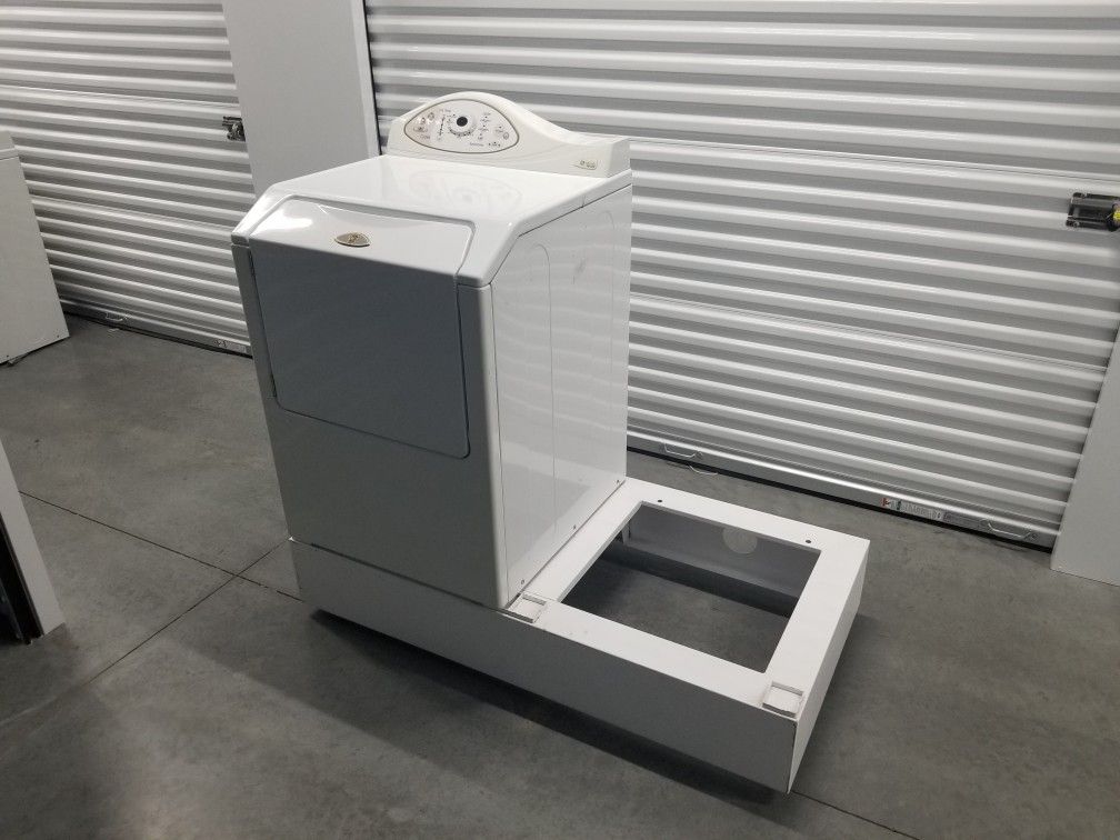 Washer, Dryer, and Stand/riser, Maytag Neptune for Sale in Irvine, CA OfferUp