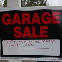 Garage Sale - EVERYTHING MUST GO!