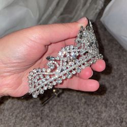 Wedding Silver Crown  Thumbnail