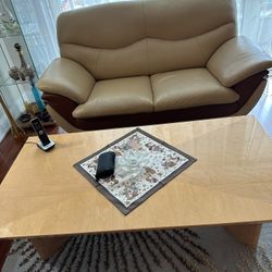 Italian Solid Wood Coffee Table