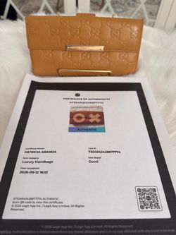 Preloved Gucci Guccissima Leather Continental Long Wallet