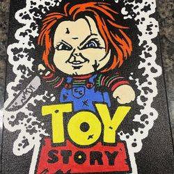 Chucky Canvas painting