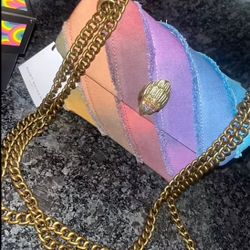 Rainbow Denim Kurt Geiger Bag 