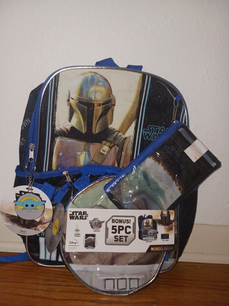 5pcs Set Star Wars Backpack