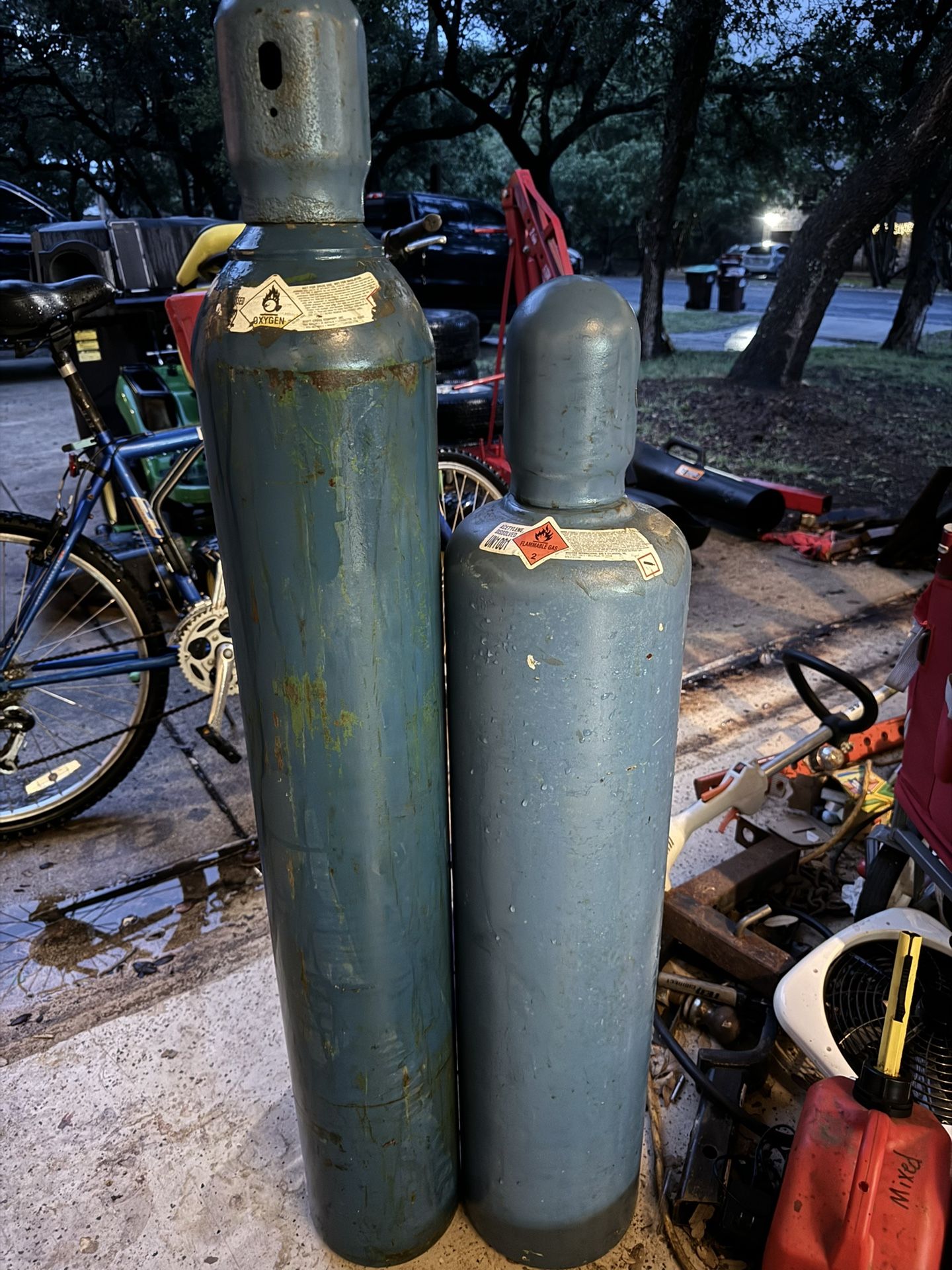 Oxygen/Acetylene Bottles