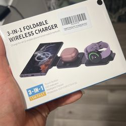3 In 1 Foldable Wireless Charger