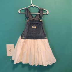Girl Overalls Dress
