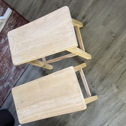 Wooden Stools 