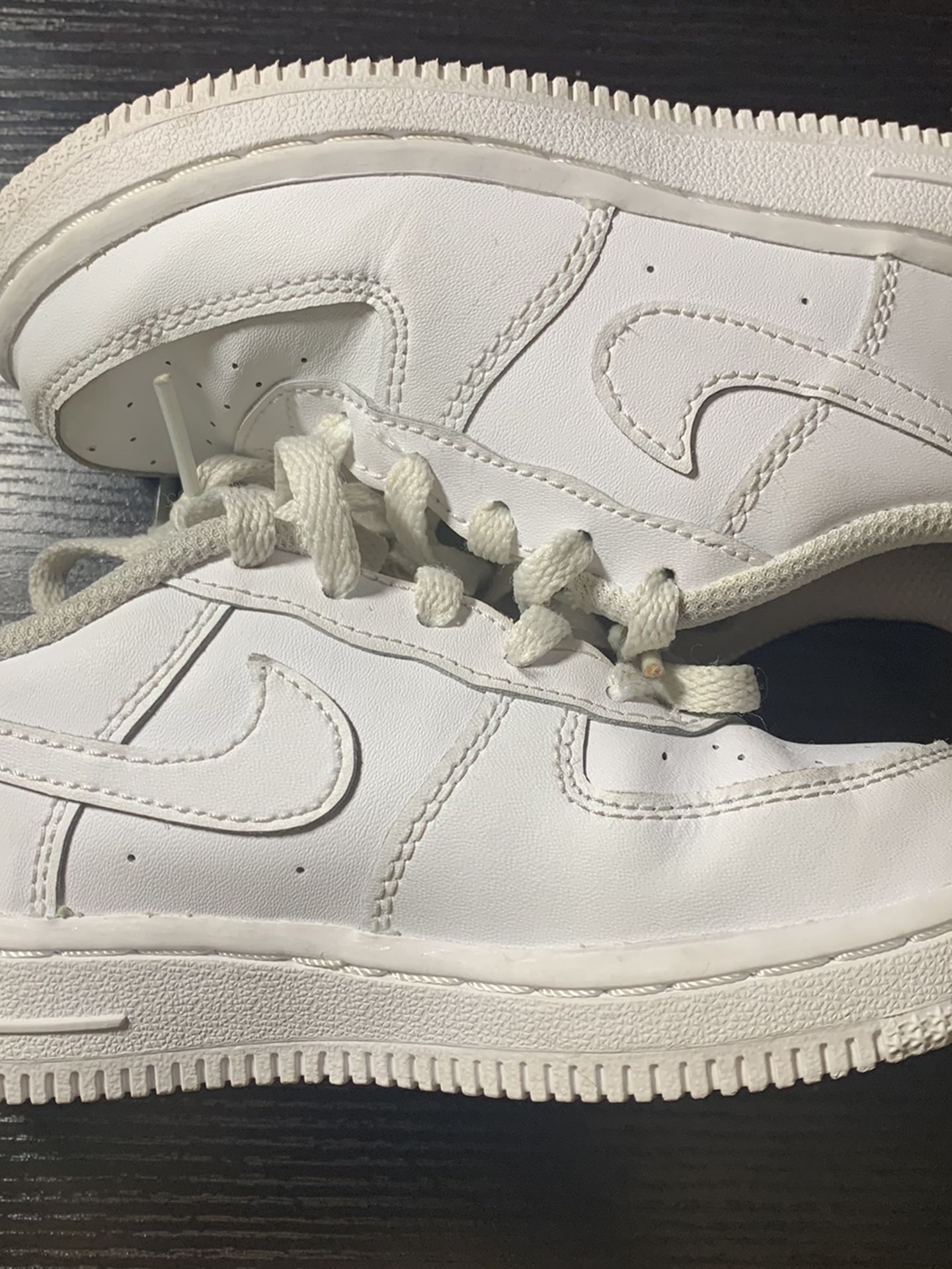 white air force ones size 9c