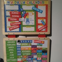 Melissa And Doug Magnetic Calendar 