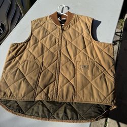 vintage Duxbak men’s quilted vest - size 2XL