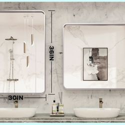 Espejo Para Baño Color Silver 