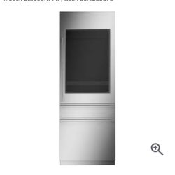 Monogram30 Inch Wide 14.6 Cu. Ft. Bottom Freezer Refrigerator with Lower Convertible Drawer Model: ZIK303NPPII  