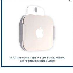 Mount for Apple TV/AirPort Express Base Station (For 2nd & 3rd Generation Apple TVs)

