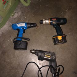 3 drills lot