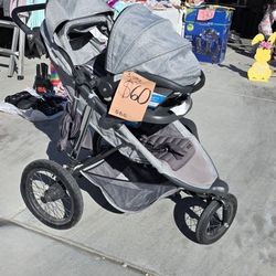 3 Wheel Jogger Stroller With Car Seat