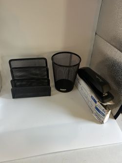 Office supplies set $5 for all includes new stapler