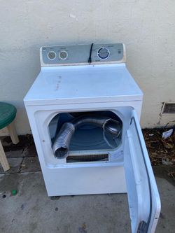 GE. Gas dryer