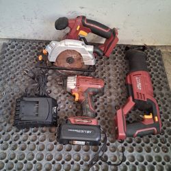 Chicago 18v Cordless Power Tools "Package Deal Only"