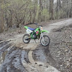 Kx 80 board out to 105cc brand new piston will trade for 4 stroke dirbtike or atv name brand (only)