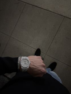 Moissanite AP And Bracelet Set