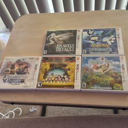 5 3DS Games 