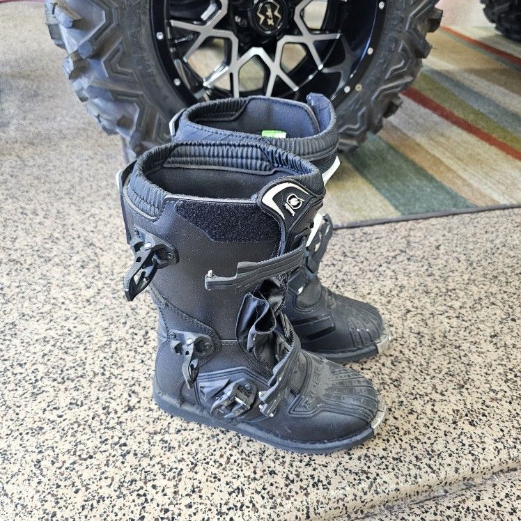 Youth Riding Boots Size 5 Dirt Bike Atv