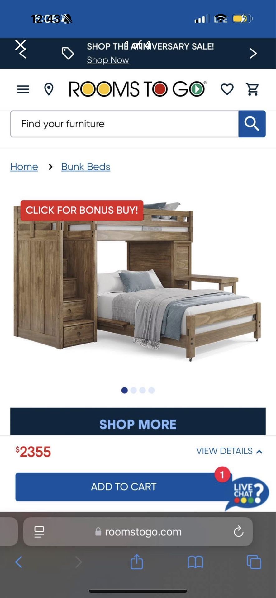 Bunk bed