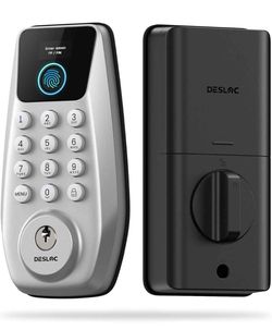 Desloc Smart Deadbolt Lock with Fingerprint and Keypad