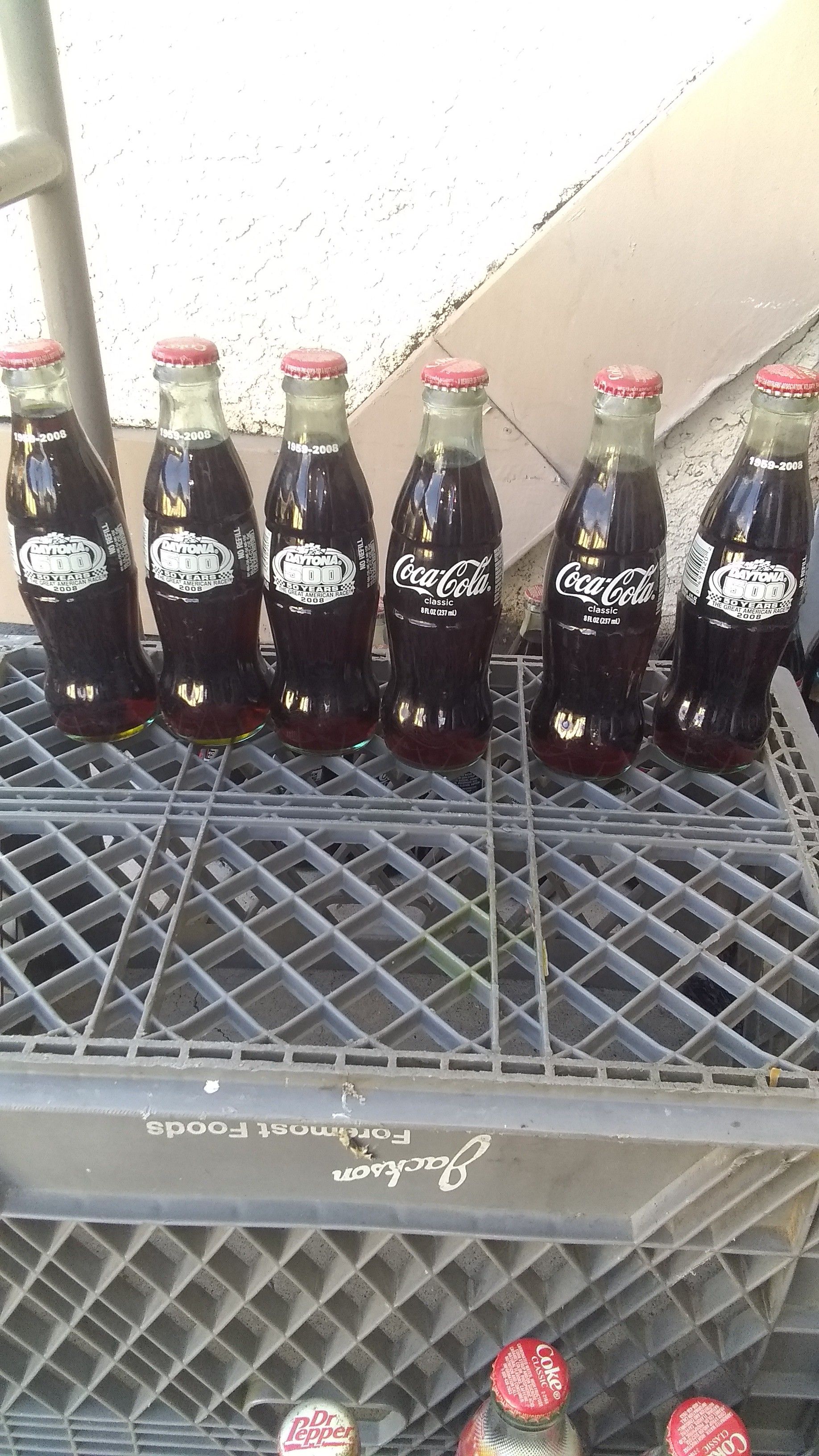 Daytona 500 Coca-Cola collector bottle