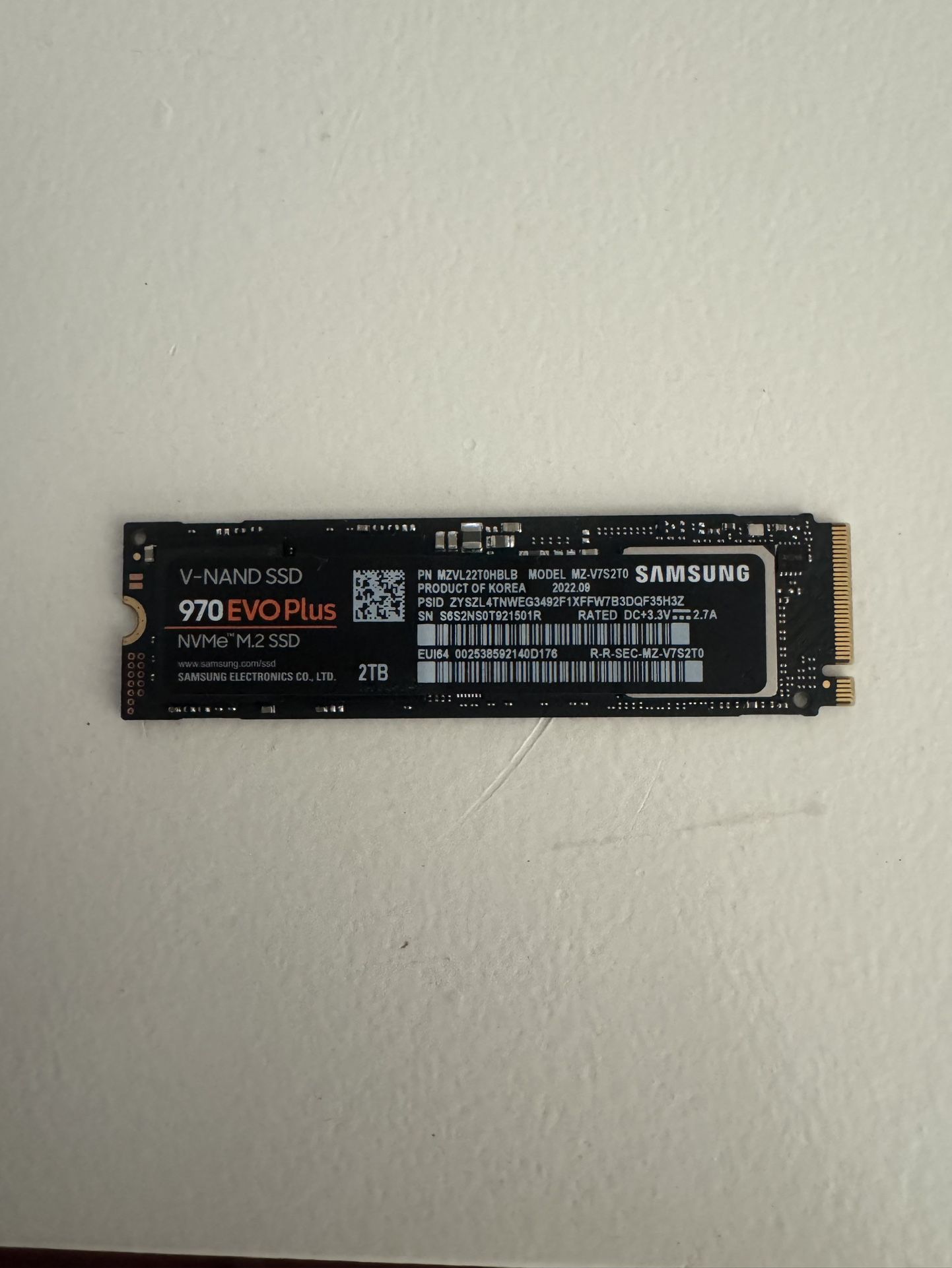Samsung 970 EVO Plus 2 TB