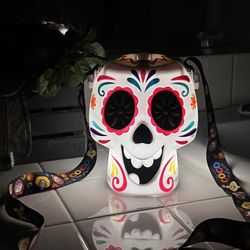 Disney Parks Pixar COCO Floral Skull Sipper Día de Los Muertos NEW