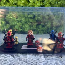 Lego Compatible Marvel Deadpool And Wolverine Taylor Swift Blocks Box Set
