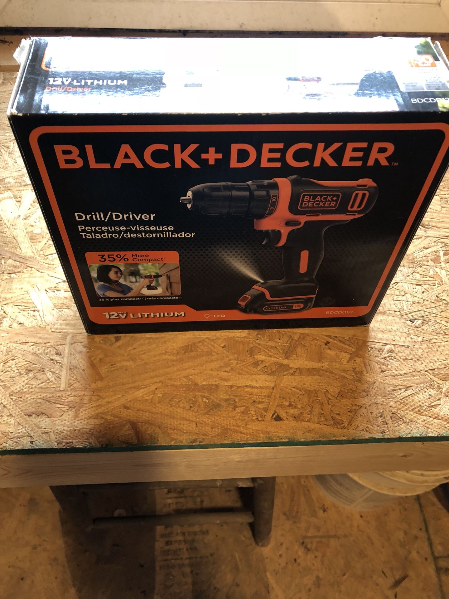 Drill brand new $20.00. Battery not included but it has a charger. I purchased some tools that I have never used and I'm selling some of them. Black
