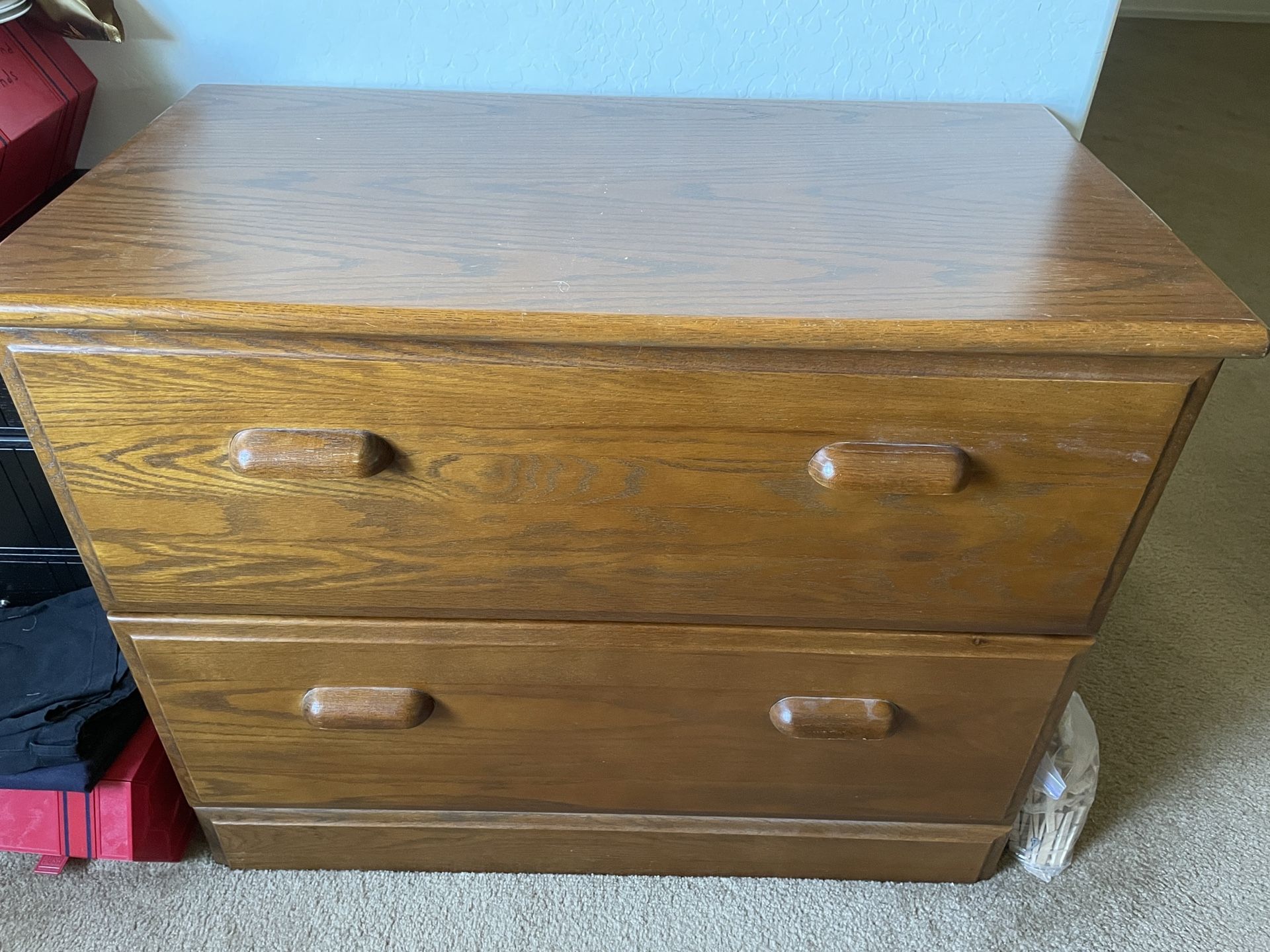 Wood Lateral File Cabinet