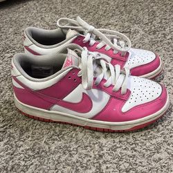 Pink Nike dunks