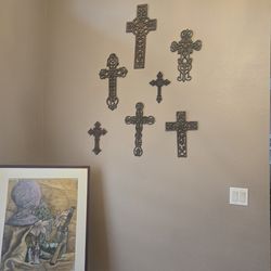 Iron crosses for decoration